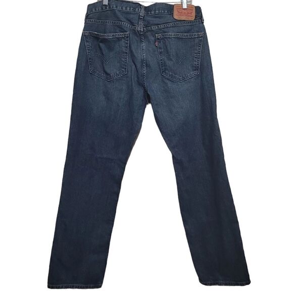 Levi Strauss Men's Blue Bootcut Jeans Sz 36x34 - Picture 8 of 10